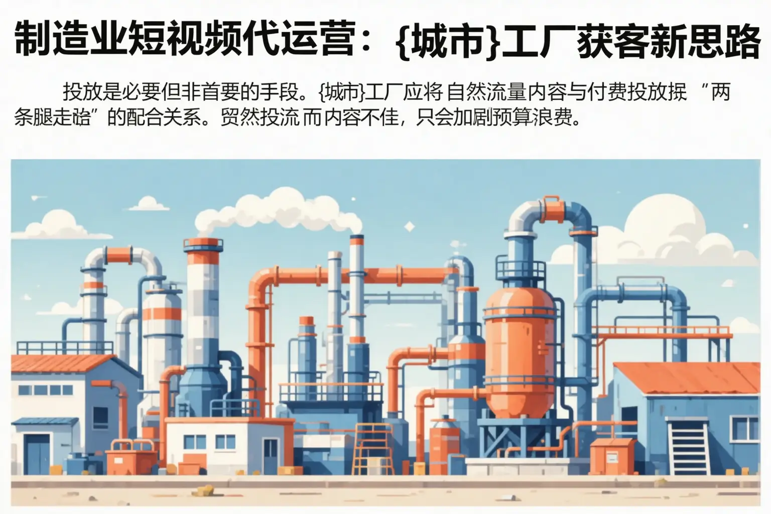 制造业短视频代运营:始兴工厂获客新思路